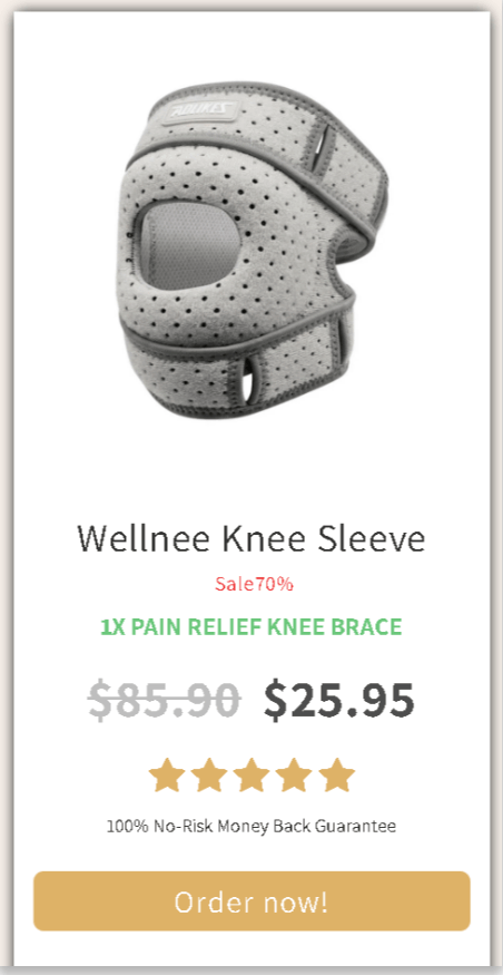 Wellknee Knee Brace price 